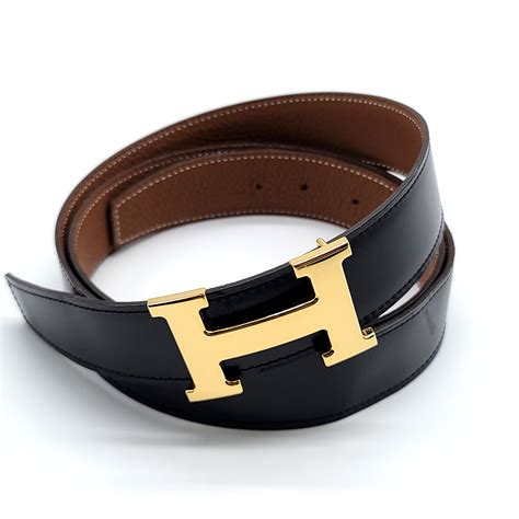 hermes buckle palladium double|H Equestre belt buckle & Reversible leather strap 24 mm.